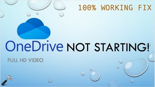 Best Fix OneDrive wont start in Windows 10 [upl. by Deedahs]