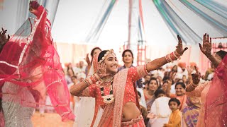 One Take l Best Bride Entry Performance  Solo Bridal Dance  Best Wedding Entry 2021 [upl. by Adnuhser]