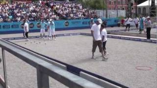 French Game Of Petanque Boules [upl. by Doralynn748]