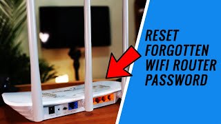 How to Reset Forgotten WiFi Router Password [upl. by Eilata]