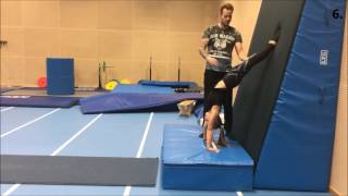 How to do a Front HandspringKraftspring [upl. by Furr]