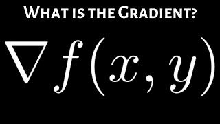 What Does the Gradient Vector Mean Intuitively [upl. by Alphonse]