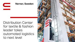 Varner Sweden Distribution Center for fashion leader takes automated logistics to next level [upl. by Waechter]