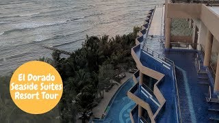 El Dorado Seaside Suites Adults Only All Inclusive Riviera Maya Resort Tour [upl. by Coryden]