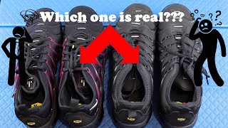 Fake vs Real Nike Vapormax Plus [upl. by Sitruk238]