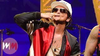 Top 10 Best Bruno Mars Performances [upl. by Norry119]