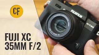 Fuji XC 35mm f2 lens review with samples [upl. by Vogele184]