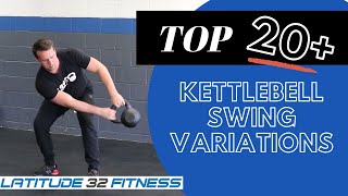 21 Advanced Kettlebell Swing Exercises and Variations [upl. by Seka717]