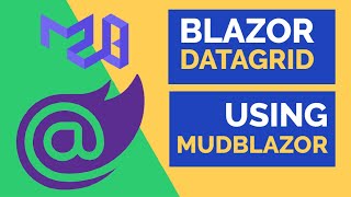 Blazor DataGrid Example  Paging  Filtering  MudBlazor  BCL [upl. by Habeh]