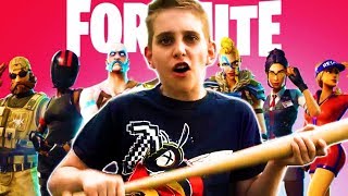 Kid Makes Terrible Song About Fortnite [upl. by Lseil]