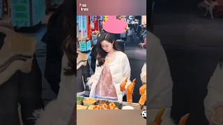 Song Yi at a Night Market in Wuhan songyi [upl. by Ralaigh327]