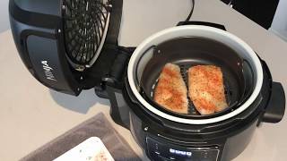 AIR FRYER FISH Using NINJA FOODI [upl. by Nodmac184]