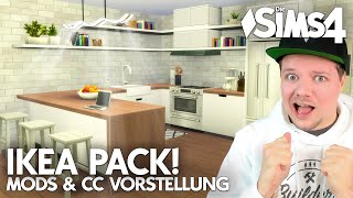 Die Sims 4 IKEA Pack 😍 Möbel und CC Objekte als kostenloser Download [upl. by Osana]