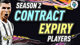 FIFA 21 SEASON 2 CONTRACT EXPIRY PLAYERS [upl. by Rudelson]