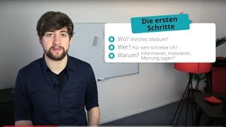 Englisch Einen Artikel schreiben [upl. by Jyoti]