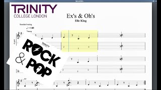 Exs and Ohs Trinity Grade 2 Guitar [upl. by Auqinat680]