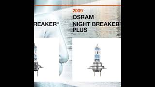 OSRAM NIGHT BREAKER history amp product overview [upl. by Nikolos]