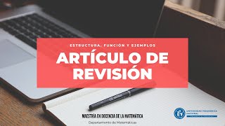 Articulo de revisión estructura función y algunos ejemplos [upl. by Moyer]