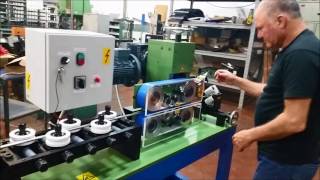 Coil Tubes Straightening Machine [upl. by Nemraciram]