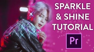 80s Sparkle Effect on Premiere Pro Quick amp Easy Tutorial [upl. by Risay]