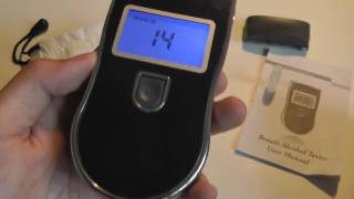 REVIEW Pictek Portable Breath Analyzer Alcohol Tester [upl. by Nsaj]