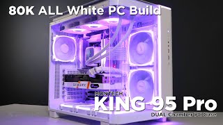 VLOG Paano mag build ng Php 80K All White Gaming PC inside the Montech King 95 Pro [upl. by Applegate59]