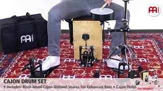 MEINL Percussion  MEINL Percussion  Cajon Drum Set  CAJDRUMSET [upl. by Ronny]