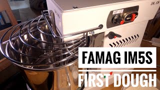 First Dough With A Famag IM5S V10 [upl. by Rebak]