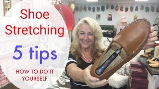 Shoe Stretching  5 Tips How To Do it at Home [upl. by Spratt]