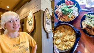 Disneys Ohana Dinner REOPENING DAY 2021 Polynesian Resort Restaurant amp Shopping [upl. by Jaquelyn]