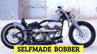 Harley Davdsion selfmade bobber build [upl. by Nyltyak]