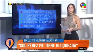 Romina Malaspina después del paso por el programa de Andy Kusnetzoff [upl. by Ahseid305]