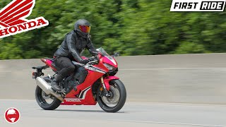 2021 Honda CBR 1000 RR  First Ride [upl. by Liban]