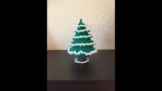 Tuto sapin au crochet [upl. by Joanne]