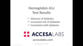 Hemoglobin A1c Test Results Overview [upl. by Reade]