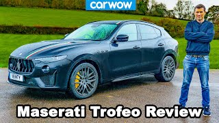 Maserati Levante Trofeo 2021 review  youll be amazed how quick it is to 60mph [upl. by Faydra]