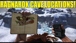 RAGNAROK CAVE LOCATIONS How Not To Be A Noob  ArkSurvival Evolved [upl. by Elvia]