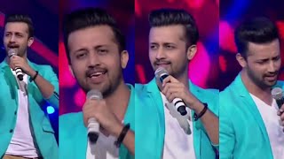 AtifAslam live singing in Gima Awards 2015  Heart touching performance [upl. by Anola]