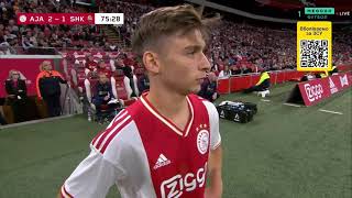 Francisco Conceição debut at Ajax  FULL HD [upl. by Therine631]