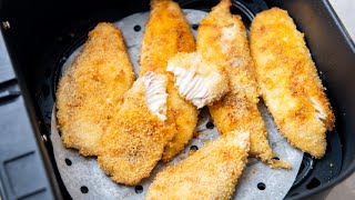 Air Fryer Homemade Fish Fillets with Time amp Temp [upl. by Otila485]