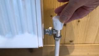 How to turn different radiator valves off [upl. by Sivar]