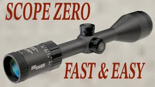 Rifle Scopes Explained Zeroing your Scope [upl. by Phaih]