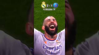 Real Madrid🇪🇸 🆚 PSG🇫🇷 31 Champion league 2022 [upl. by Vola234]