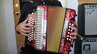 Zydeco on a TripleRow GCF Diatonic Button Accordion  Basics Pt 4 [upl. by Dolorita60]