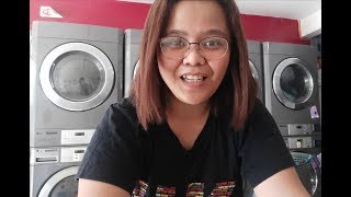 HOW TO DO LAUNDRY at a LAUNDROMAT  Wash Dry and Fold [upl. by Frankhouse]