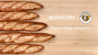 How to shape a baguette [upl. by Jeffie]