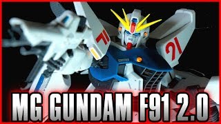 Master Grade MG 1100 Gundam F91 Ver 20  MOBILE SUIT GUNDAM F91 [upl. by Wolfe]