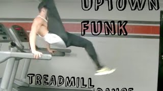 Uptown Funk Treadmill Dance  Carson Dean [upl. by Fevre]