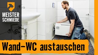 WandWC austauschen  HORNBACH Meisterschmiede [upl. by Letsirc369]