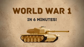 World War 1 Explained in 6 Minutes Causes Events EffectsConsequences  WW1  Mint Tree [upl. by Ordnasil617]